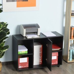 Black <b>File</b> Cabinet <b>Storage</b> Unit - Product Image 2