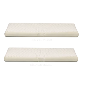 QUEEN LATEX Valentine Latex Neck Support Pillow Rectangle Shape Anti Snore Design Eco-Friendly All Seasons Polyester Cotton - Product Image 4