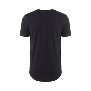 T-shirt long unisexe en jersey 100 % coton Level Apparel, col rond, respirant, motif 3D, anti-rétrécissement, 180 g - Product Image 3