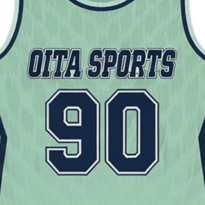 Unisex Mint Green Navy Blue Lacrosse Tank Jersey Polyester Lightweight Sportswear <b>Athletic</b> Team Uniform Match Clothing - Product Image 5