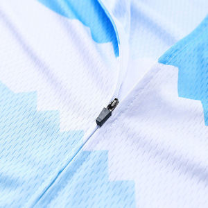 เสื้อจักรยานคุณภาพดีที่สุด เสื้อปั่นจักรยานเสือภูเขา แขนสั้น เสื้อผ้าสำหรับปั่นจักรยานแบบซิปเต็มตัว - Product Image 3