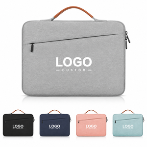 Custom Logo Laptop Sleeve Bag 13 14 15.6 Inch Notebook Case Minimalist Business Laptop Bag <b>Computer</b> Carrying Case <b>for</b> Travel Off - Product Image 1
