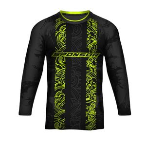 Chemise de moto en polyester spandex à manches longues avec logo personnalisé coupe-vent à séchage rapide et élastique résistant pour l'été et l'hiver - Product Image 6