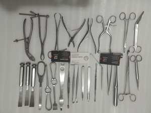 Mejor Precio: Set Básico de Cirugía Ortopédica de 25 Piezas, Instrumentos Quirúrgicos Manuales Reutilizables de Acero Inoxidable, Aprobado por CE - Product Image 2