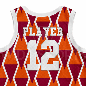 Conjunto de Uniforme de Baloncesto Personalizado, Jersey y Pantalones Cortos Sublimados para Equipo, Ropa Deportiva Transpirable que Absorbe la Humedad, Fabricante - Product Image 4