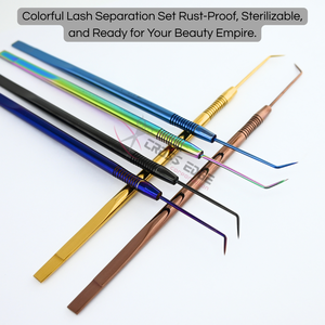 Professional Lash <b>Separator</b> Stainless Steel Fine Tip <b>Eyelash</b> Isolator for Volume Extension Classic Extension Volume Fan Creation - Product Image 6