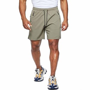 Pantalones Cortos Deportivos Casuales de Verano para Hombre, Transpirables, de Secado Rápido, con Bolsillo, Fabricación Personalizada, Precio Bajo, Tejido de Punto Estampado - Product Image 3