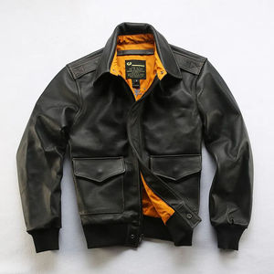 Leather <b>Jacket</b> For Sale At Affordable <b>Cheap</b> Price Genuine Leather <b>Mens</b> Womens Winter Coat Soft Durable Warm Stylish Casual Wear - Product Image 2