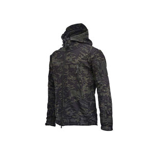 Chaqueta de Esquí Impermeable para Hombre STITCH MASTER con Capucha, 10.000 mm, Estampado Camuflaje, Poliéster-Tex, Cierre de Cremallera, Ropa Sintética - Product Image 1