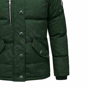 Veste matelassée pour homme en matériau durable avec des couches chaudes offrant un ajustement confortable, idéale pour l'hiver - Product Image 5