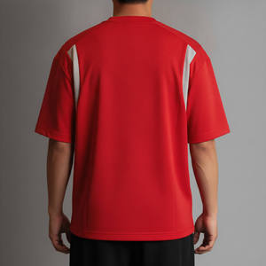 T-shirt pour homme de haute qualité, manches régulières, poids lourd 180g, 100% coton, logo imprimé personnalisé, respirant, écologique, séchage rapide - Product Image 2