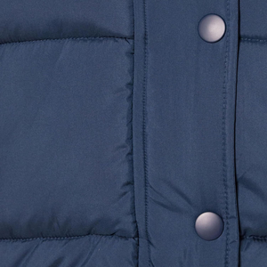 Nueva Chaqueta de Plumón Azul Marino Cortavientos para Mujer con Capucha y Manga Larga, Tallas Grandes, Chaqueta Acolchada con Cremallera Completa para Mujer - Product Image 6