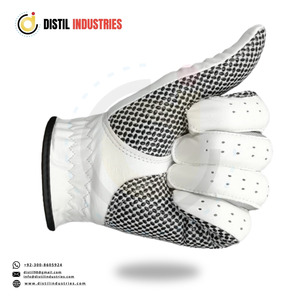Premium Men's All Weather Sheepskin Leather Golf Gloves for Right Handed Golfers Available in Various Sizes - Product Image 3