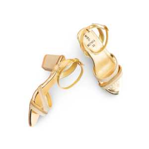 Sandales à Talons pour Fille Argentées Design-KD7984 Fantaisie - Product Image 1