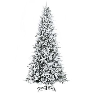 Albero di Natale Artificiale in Pino Innevato da 2,7 m con 616 Rami Realistici di Cedro, Decorazione Verde per Casa e Feste - Product Image 2