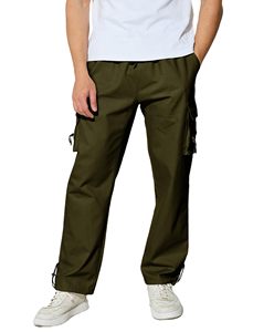 Pantalones Cargo Formales Transpirables Personalizados para Hombre, Cintura Media, Multibolsillos, Estilo Urbano, Joggers, para Exteriores - Product Image 2