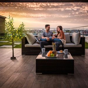 4FT 180Pcs LED Beads <b>Lighted</b> Warm White Artificial Greenery <b>Tree</b> Lifelike 4ft Christmas <b>Tree</b> Decorative Faux with Remote - Product Image 2