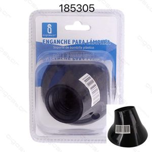 Support de lampe en plastique noir pour bougies, lanternes et pots à bougies - Product Image 1