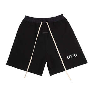 Shorts d'été unisexe à prix abordable, couleur unie, vente en gros, pour hommes, en toile tissée, séchage rapide, respirant, taille élastique - Product Image 6