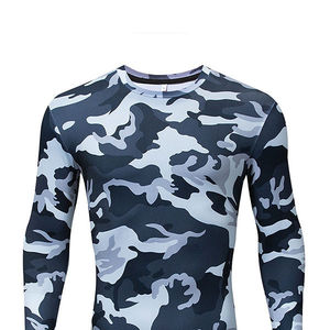 Camisa de Jersey Sólida para Hombre, Talla Grande, Transpirable, para Exteriores, de Algodón y Fibra de Bambú, Manga Larga, Ropa Premium - Product Image 3