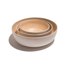 Thanh Nam Vietnam Luxury <b>Porcelain</b> Plate-Medium Bowl Matte <b>White</b> Finish for Soups Rice Wedding <b>Dinners</b> Feature Disposal Design - Product Image 1