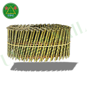 Oferta Especial: Clavos en Espiral de 1-1/4 pulgadas, Alambre de Acero Recubierto de Amarillo, 14000 unidades, OEM, con Vástago Liso en Espiral, Hecho en Vietnam - Product Image 6