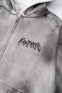 เสื้อฮู้ดซิปแบบมีซิป ขนาด XL ไซส์ใหญ่พิเศษ ผ้าฟลีซคุณภาพสูง โพลีเอสเตอร์/คอตตอน ลายซันเฟด ดีไซน์ทำเก่า ปักลาย 3 มิติ พิมพ์ลายสกรีน สำหรับผู้ชาย ฤดูหนาว - Product Image 6