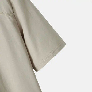 T-shirts pour hommes à manches courtes, coupe classique, respirants, écologiques, de haute qualité, mélange polyester/coton, toile unie, personnalisables - Product Image 5