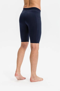 Shorts de compression pour hommes, dernière conception, haute qualité, respirants, séchage rapide, couleur unie, taille élastique personnalisable, vente chaude, prix raisonnable - Product Image 5