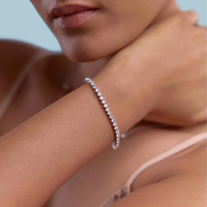 Boundless Eternity <b>Bracelet</b> with Sparkling Stones Elegant <b>Adjustable</b> <b>Bracelet</b> for Women Romantic Jewelry Gift for Anniversary - Product Image 2