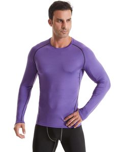 Custom Unisex Rashguard Sublimation UV Protection <b>Compression</b> Fit Breathable Polyester Training Wholesale OEM Made OEM Wholesale - Product Image 5