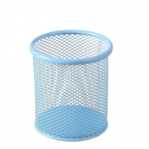 Porte-crayons en métal maillé pour bureau, organiseur de stylos - Product Image 4