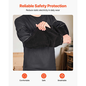 Mangas Protectoras Resistentes al Fuego para Soldadura, Mangas Protectoras para Hombre de Alta Resistencia, Sin Costuras, con Degradado de Color - Product Image 4