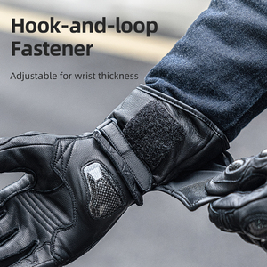 Gants de course en cuir pour moto, coupe-vent, compatibles écran tactile, protection optimale, nouvelle conception personnalisée 2026, haute qualité - Product Image 6