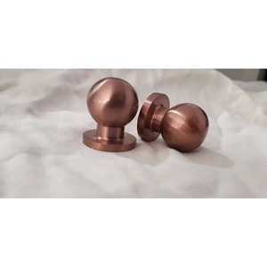 Factory Supply Bulk Selling Handmade Latest Antique Design Metal Knob for Kitchen Cabinet <b>Wardrobe</b> Drawer Shape - Product Image 3