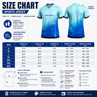 Jersey Sepak Bola Performa Tinggi V-neck Polyester Nylon Custom Sublimasi Cetak OEM Kaos Tim Gaming Lengan Pendek Bahan Bernapas