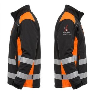 Chaqueta de Seguridad Reflectante de Alta Visibilidad, Ropa de Trabajo Resistente, Prenda Exterior Cómoda, Ligera y Funcional - Product Image 4