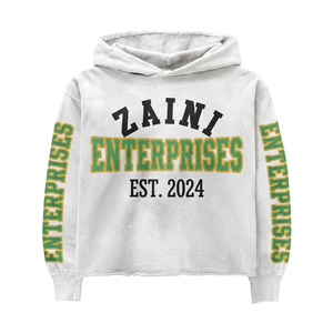 Sudadera con Capucha Extra Grande de Felpa de Algodón de 400 g para Hombre, Color Blanco, para Impresión de Logotipo Personalizado, Calidad Premium - Product Image 1