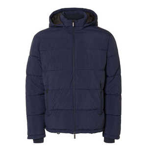 Veste d'hiver matelassée pour homme, à capuche, épaisse, chaude, imperméable, coupe-vent, rembourrée, parka pour homme - Product Image 1