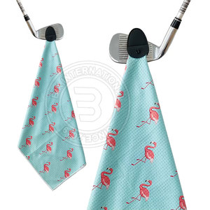 Serviette de golf gaufrée à séchage rapide en gros, vente directe d'usine, en matière de première qualité - Product Image 4