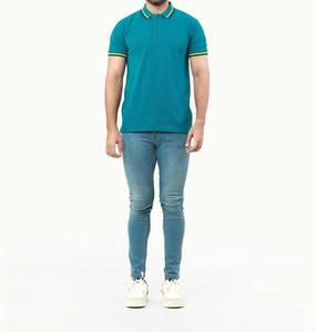 Nouveau polo décontracté uni pour homme, personnalisable avec logo, moderne, en maille, de haute qualité, en promotion - Product Image 4