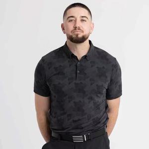 Elegante Camiseta Polo para Hombre, Cómoda y Transpirable, de Algodón, para Golf, con Bordado y Estampado, Casual, de Manga Corta, a la Moda - Product Image 3