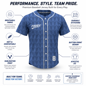 Maillot de baseball personnalisé en sublimation, respirant en mesh, entièrement boutonné, vêtements de sport pour hommes, uniformes d'entraînement d'équipe, streetwear hip-hop - Product Image 5