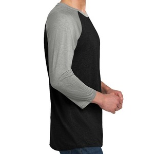 Camiseta de Manga Raglán Personalizada para Hombre, Camiseta con Estampado Digital, 100% Algodón, Camiseta de Manga Larga para Hombre, OEM, Casual, Corte Regular - Product Image 6