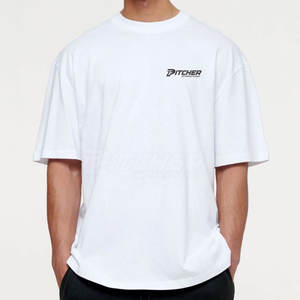 Camiseta Extra Grande para Hombre, Corte Holgado y Relajado, Estilo Urbano, Ligera, Transpirable, Ropa Casual - Product Image 2