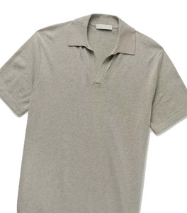 เสื้อโปโลคุณภาพพรีเมียม ดีไซน์ใหม่ ปักโลโก้ตามสั่ง สีพื้น ผ้าคอตตอน 95% สแปนเด็กซ์ 5% สำหรับผู้ชาย เหมาะสำหรับกอล์ฟและชุดยูนิฟอร์มธุรกิจ - Product Image 4