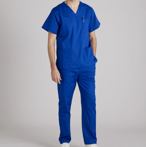 Meilleures ventes : Ensembles de blouses médicales unisexes respirantes, uniformes de fabricant en gros pour femmes et hommes, blouses d'infirmière en tissu doux - Product Image 4