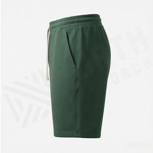 Compre Pantalones Cortos Deportivos Casuales Unisex de Alta Calidad, Transpirables, Elásticos, de Cintura Media, Color Sólido Personalizado, Ecológicos, a la Moda 2026 - Product Image 3