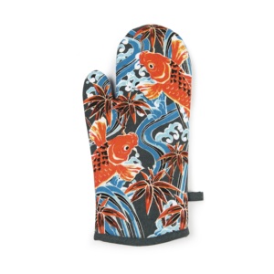 Guanto da Forno Excelsa Kimono in Cotone 32x18 Cm Multicolore - Product Image 1