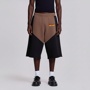 Pantalones Cortos Deportivos para Hombre de Alta Calidad, Ecológicos, 100% Algodón, con Estampado DTF Personalizado en la Parte Delantera, Estilo Urbano, Transpirables y de Secado Rápido - Product Image 5